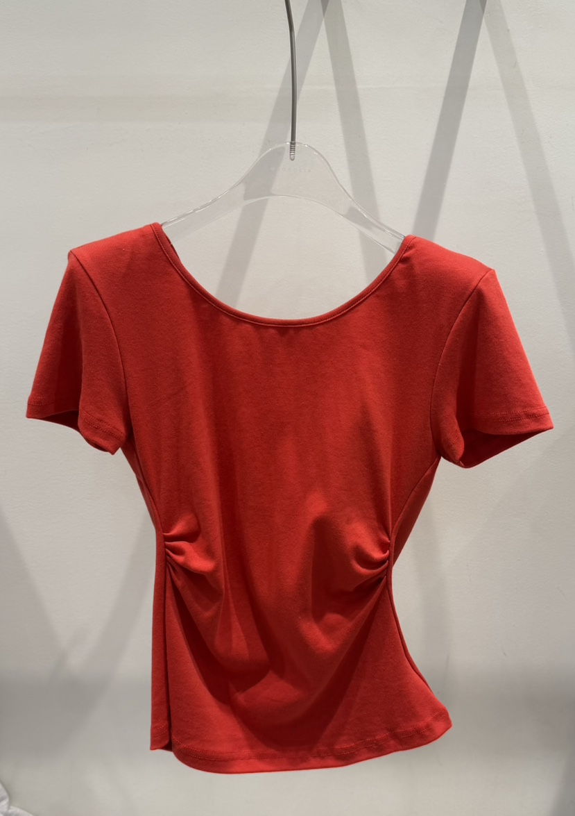 MAGNOLIA36-L韓國代購女士新品26春夏推薦職業熱賣人氣T恤MAGNOLIA36-LT恤圖色3