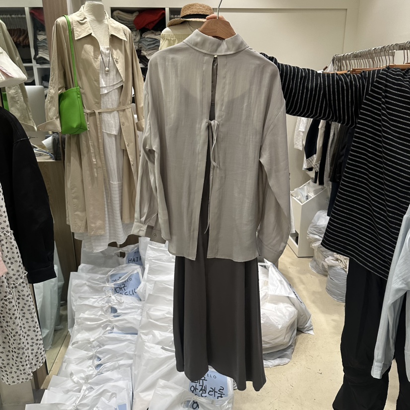 MELO韓國直郵實拍女士新款職業熱賣時尚套裝不含項鏈套裝MELO套裝