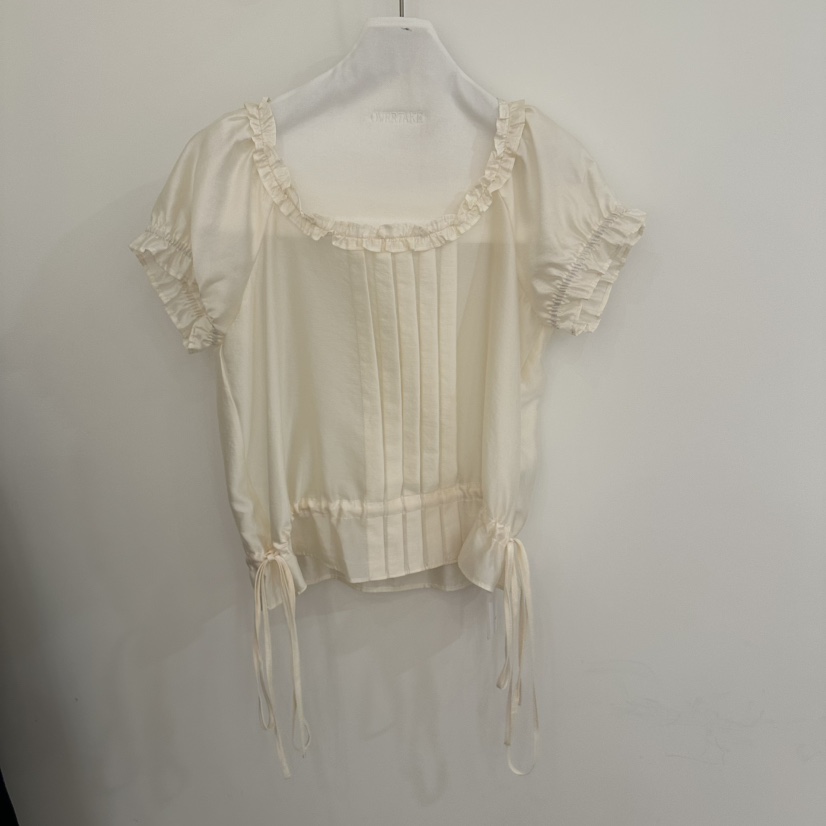 OVERTAKE韓國東大門直郵女士新品時尚職業休閑襯衫蕾絲衫OVERTAKE襯衫/蕾絲衫圖色1