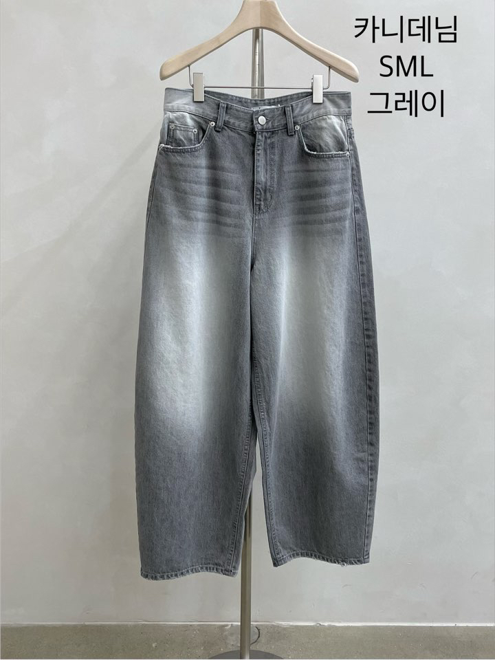 LAKE-A/KONI韓國東大門直郵女裝新品26春夏推薦職業牛仔褲Lake Side/KONI牛仔褲圖色2