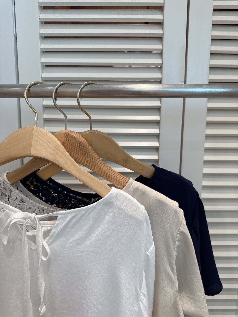 FAVE-L韓國東大門直郵女裝新款時尚職業休閑26春夏襯衫蕾絲衫FAVE-L襯衫/蕾絲衫