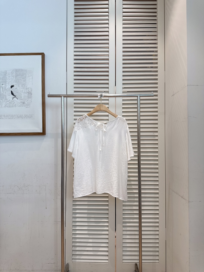 FAVE-L韓國東大門直郵女裝新款時尚職業休閑26春夏襯衫蕾絲衫FAVE-L襯衫/蕾絲衫