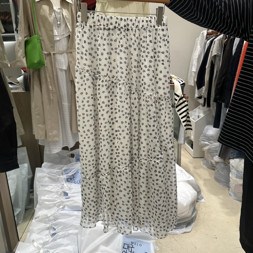 MELO韓國直郵實拍女裝新品職業人氣休閑熱賣時尚推薦長裙MELO長裙圖色1