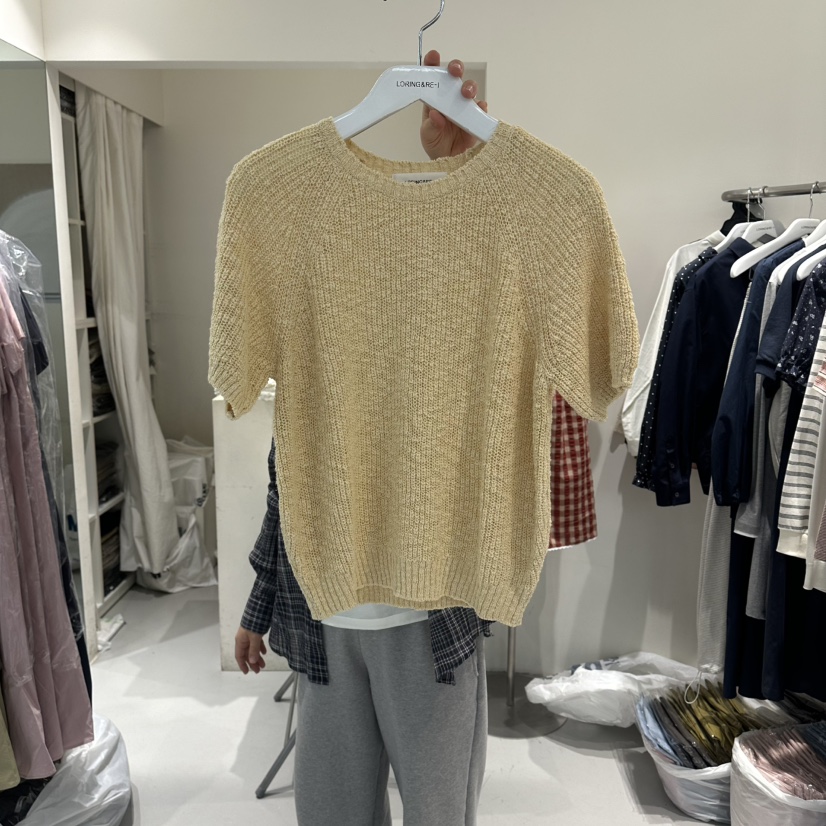 LORING RE I韓國東大門直郵女裝新款人氣時尚職業針織衫LORING RE-I/BARE針織衫圖色2