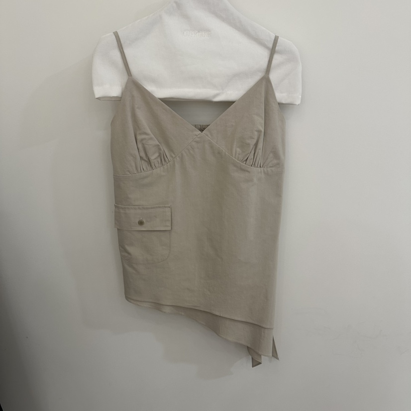 OVERTAKE韓國東大門直郵女士新款26春夏休閑時尚吊帶背心OVERTAKE吊帶/背心圖色2