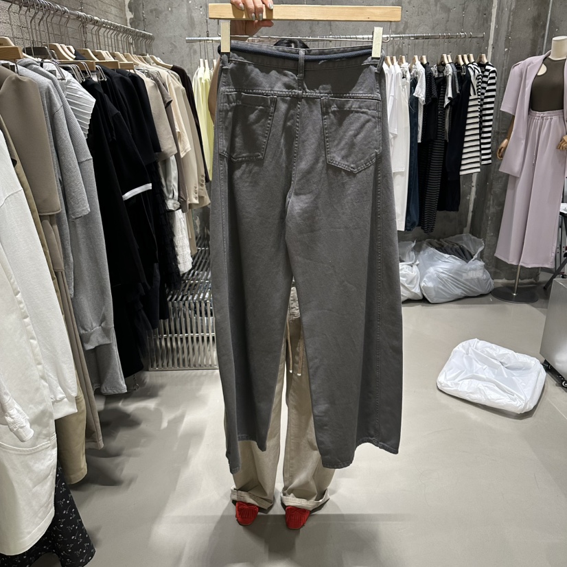 JUNI韓國直郵實拍女裝新品26春夏熱賣時尚人氣休閑褲含腰繩my juni休閑褲