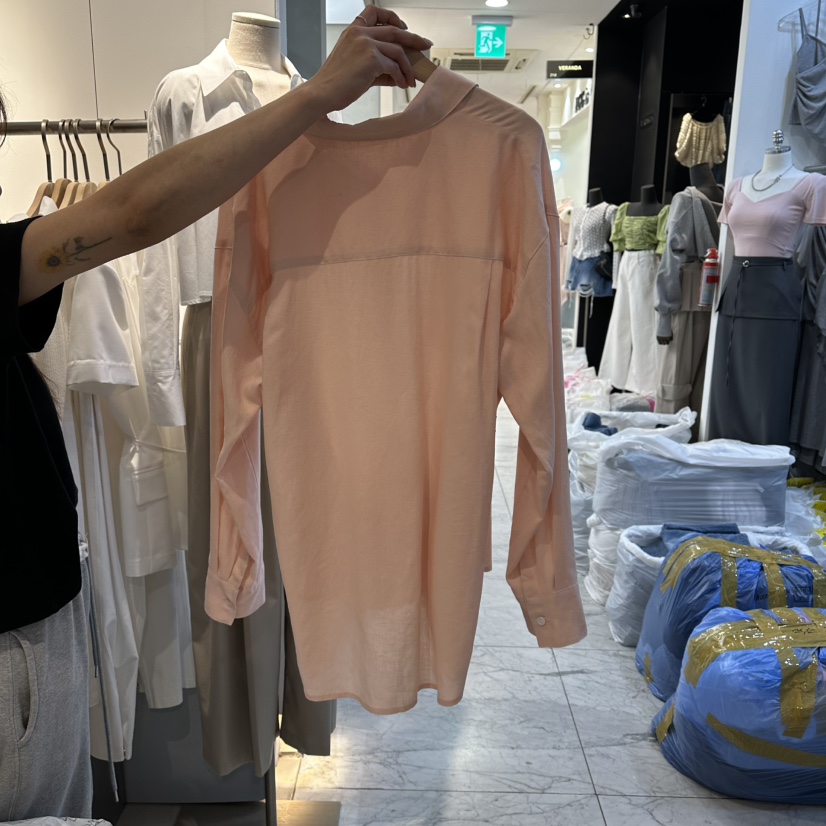 HABLE韓國東大門直郵女士新款職業26春夏休閑人氣襯衫蕾絲衫HABLE襯衫/蕾絲衫