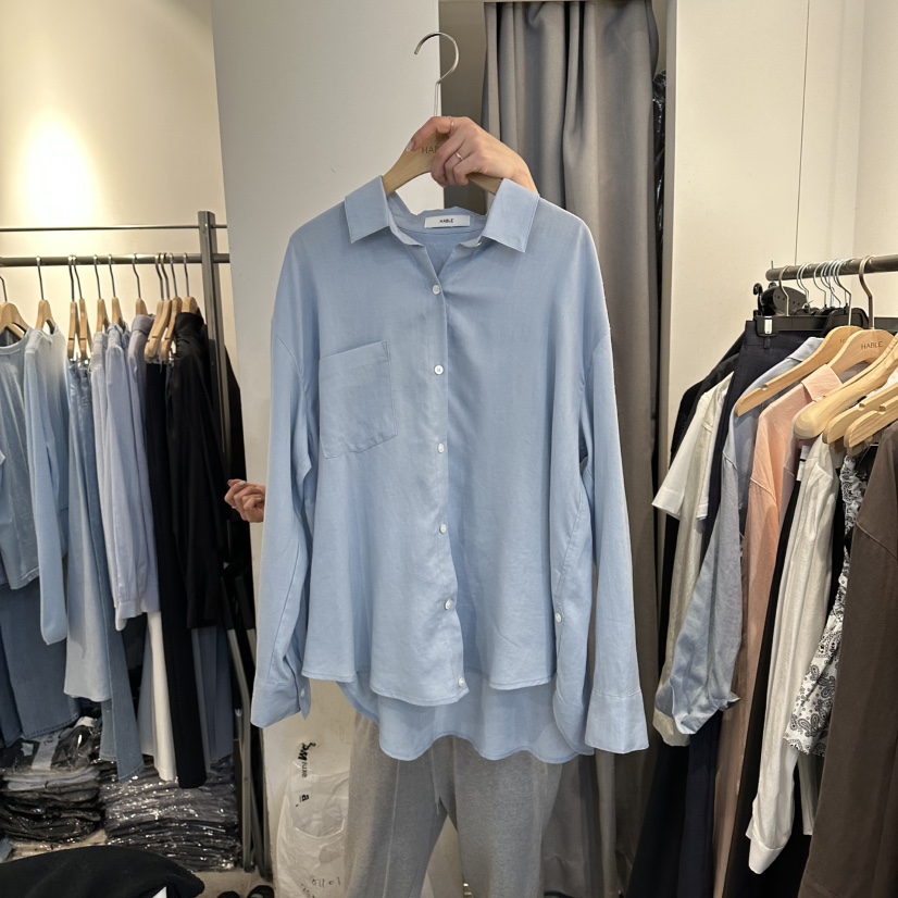 HABLE韓國東大門直郵女士新款職業26春夏休閑人氣襯衫蕾絲衫HABLE襯衫/蕾絲衫圖色4