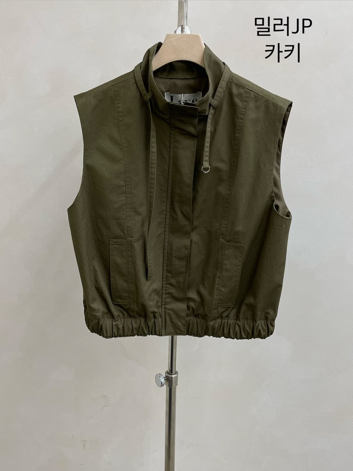 LAKE-A/KONI韓國直郵女士新款時尚熱賣職業休閑馬甲含脖帶Lake Side/KONI馬甲圖色4