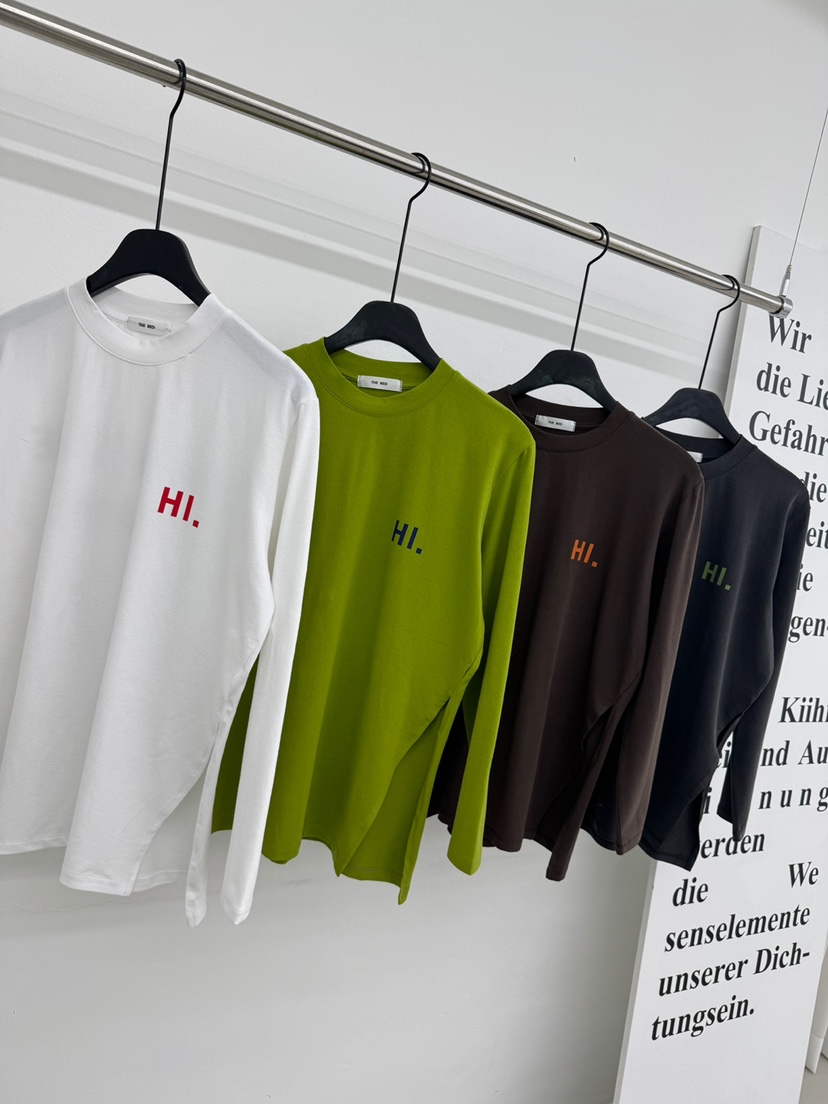 RED-A韓國直郵實拍女士新款時尚人氣推薦熱賣26春夏長袖T恤RED-A長袖T恤