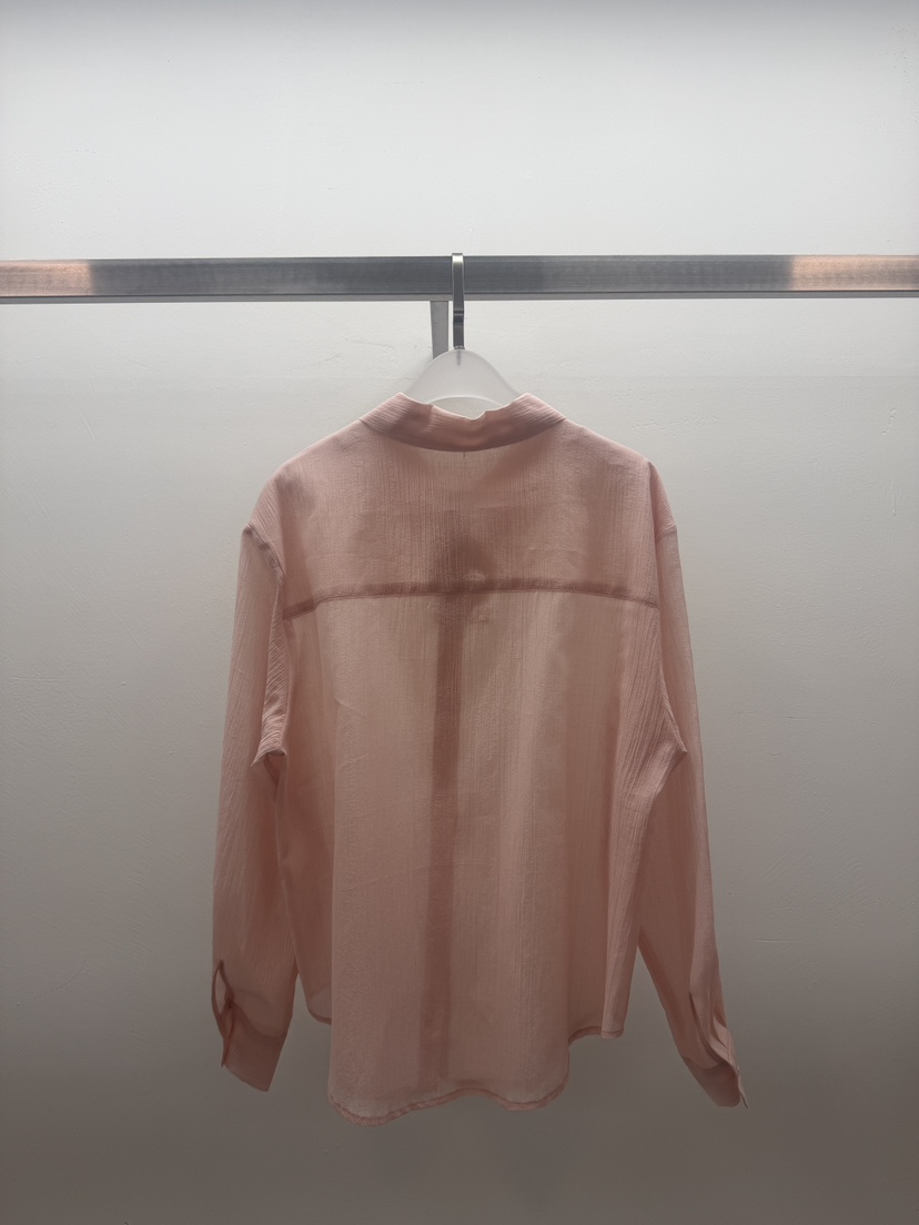 WEARABLE-L韓國直郵女士新款熱賣休閑26春夏襯衫蕾絲衫透明WEARABLE襯衫/蕾絲衫