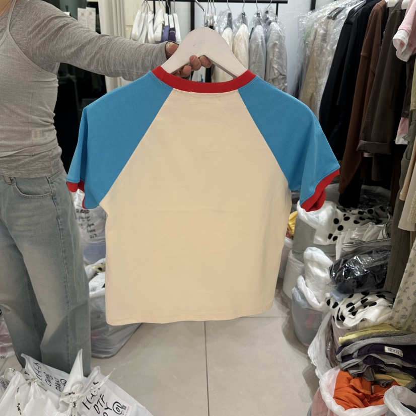 EGG IS韓國直郵實拍女裝新款時尚職業26春夏熱賣推薦T恤EGG IST恤