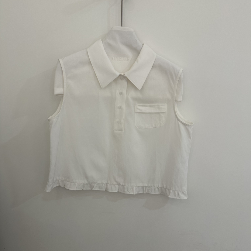 OVERTAKE韓國直郵實拍女士新品推薦人氣26春夏休閑吊帶背心OVERTAKE吊帶/背心圖色1