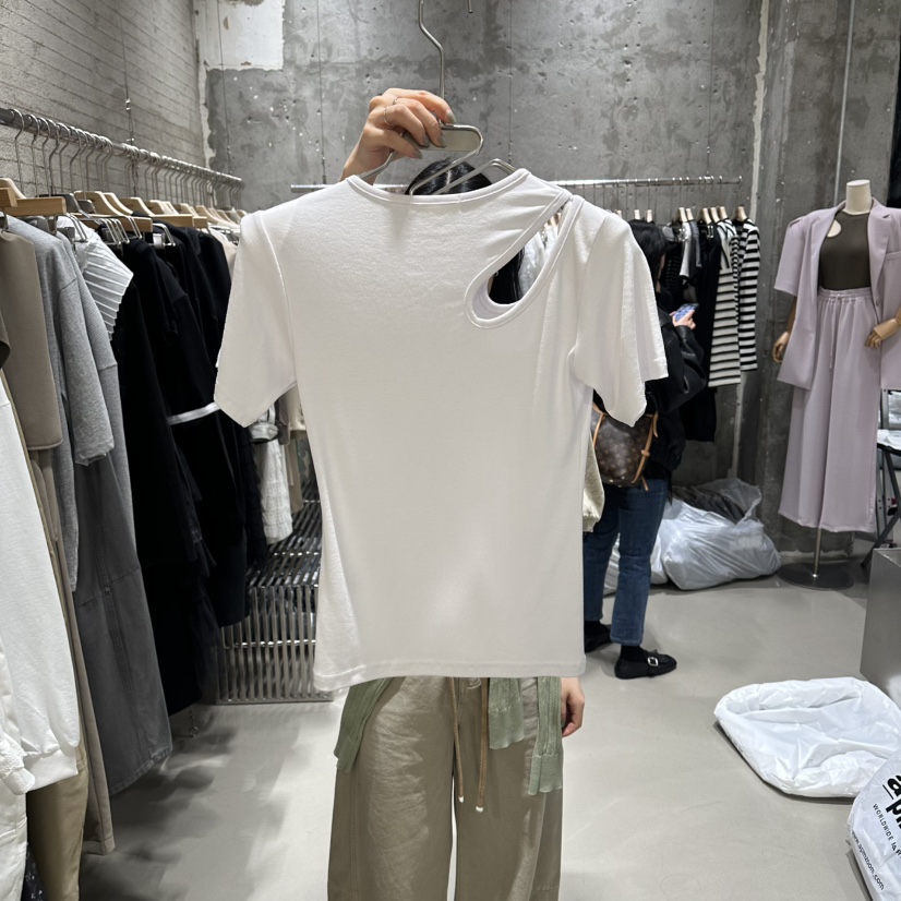 JUNI韓國代購女裝新品熱賣人氣26春夏職業休閑推薦時尚T恤my juniT恤