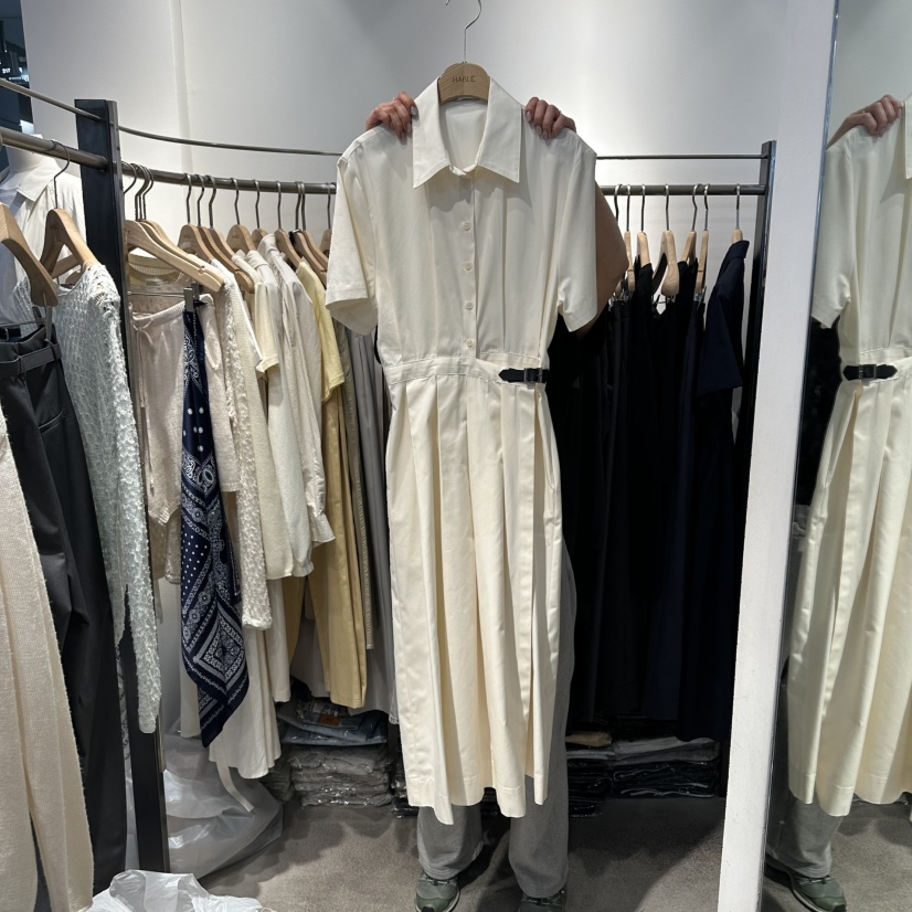 HABLE韓國直郵女士新款推薦休閑26春夏職業人氣熱賣連衣裙HABLE連衣裙圖色1