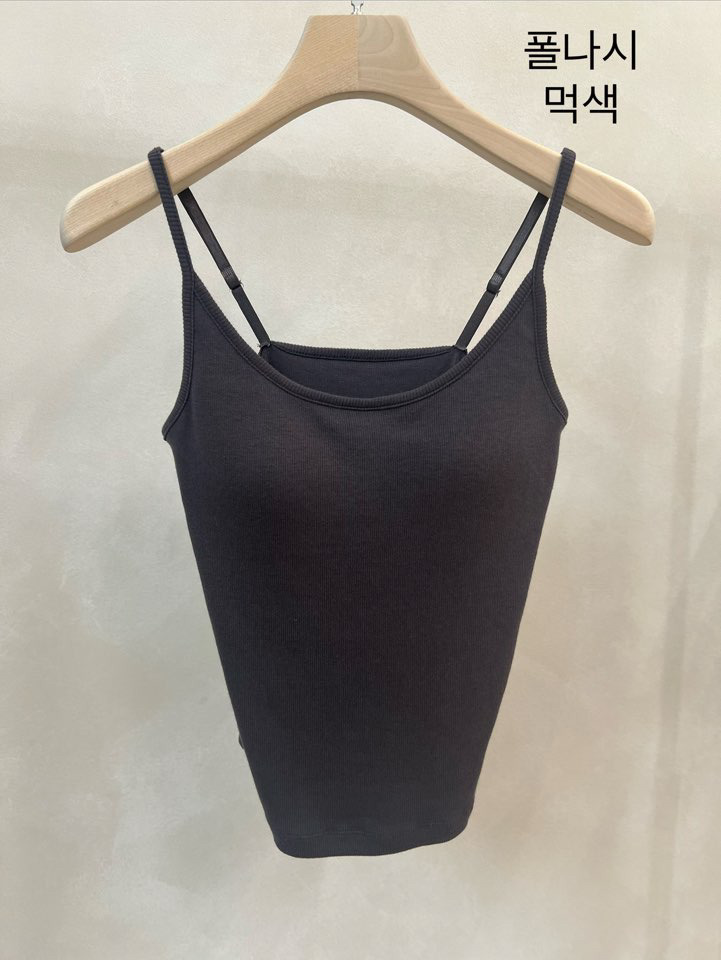 LAKE-A/KONI韓國直郵實拍女裝新款熱賣推薦休閑吊帶背心Lake Side/KONI吊帶/背心圖色2墨色