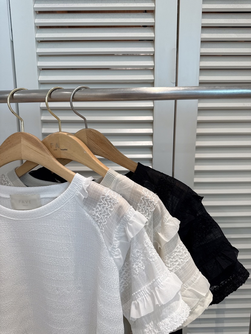 FAVE-L韓國直郵女士新品人氣熱賣職業休閑26春夏時尚T恤FAVE-LT恤