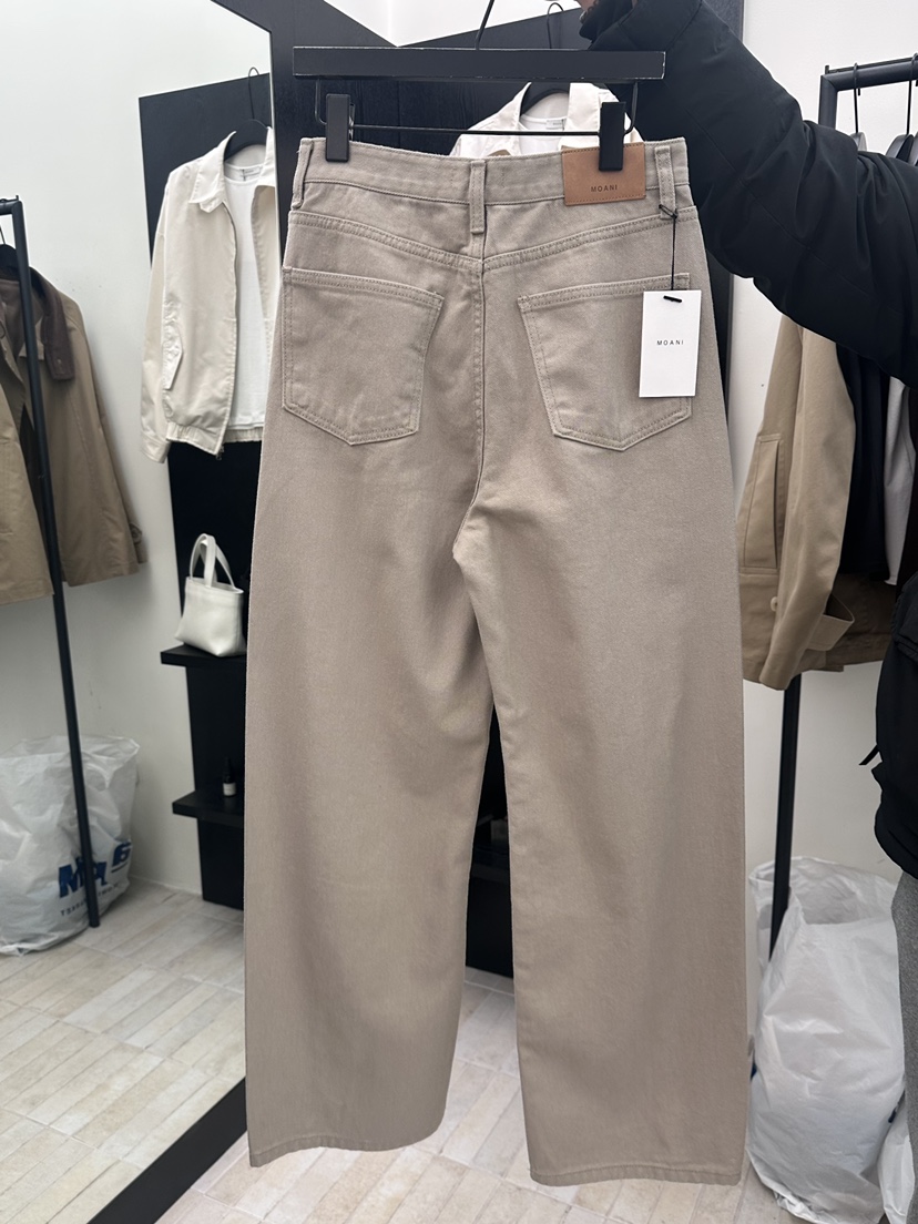 MOANI韓國直郵女士新款推薦休閑人氣時尚26春夏職業休閑褲MOANI休閑褲