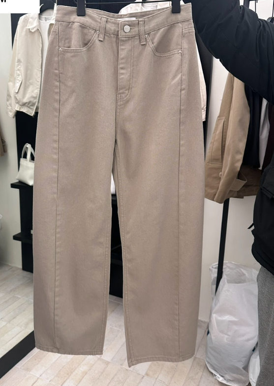 MOANI韓國直郵女士新款推薦休閑人氣時尚26春夏職業休閑褲MOANI休閑褲圖色1實際價格43000