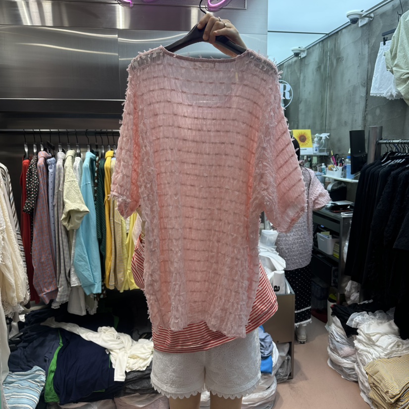 RUNWAY-런웨이韓國直郵女裝新款熱賣26春夏推薦襯衫蕾絲衫RUNWAY襯衫/蕾絲衫