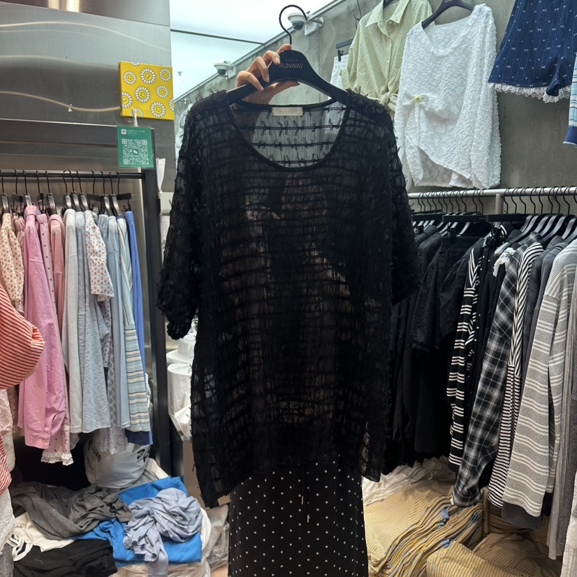 RUNWAY-런웨이韓國直郵女裝新款熱賣26春夏推薦襯衫蕾絲衫RUNWAY襯衫/蕾絲衫圖色4