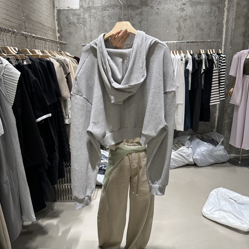 JUNI韓國東大門代購女士新款熱賣26春夏人氣職業衛衣連帽衫my juni衛衣