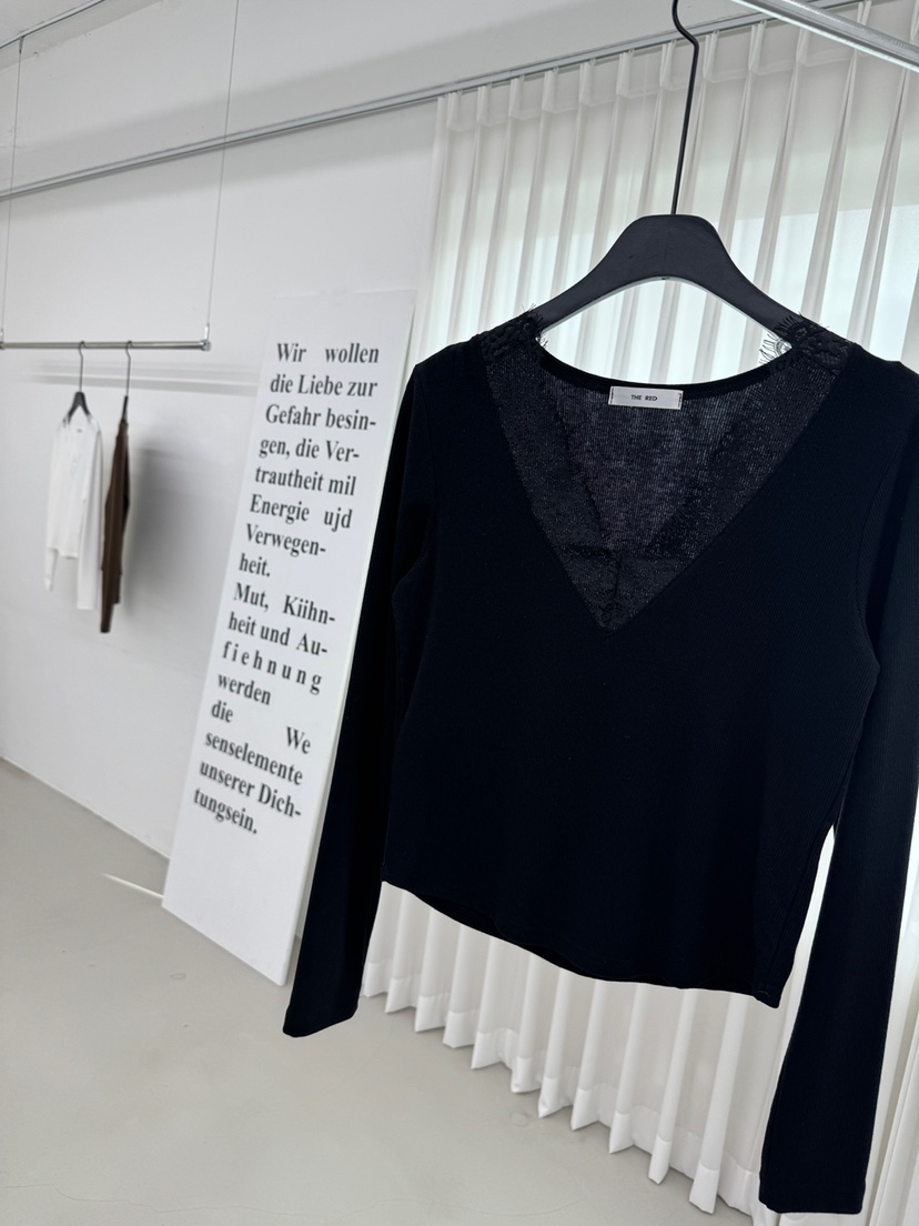 RED-A韓國東大門代購女士新品熱賣職業時尚26春夏長袖T恤RED-A長袖T恤圖色3