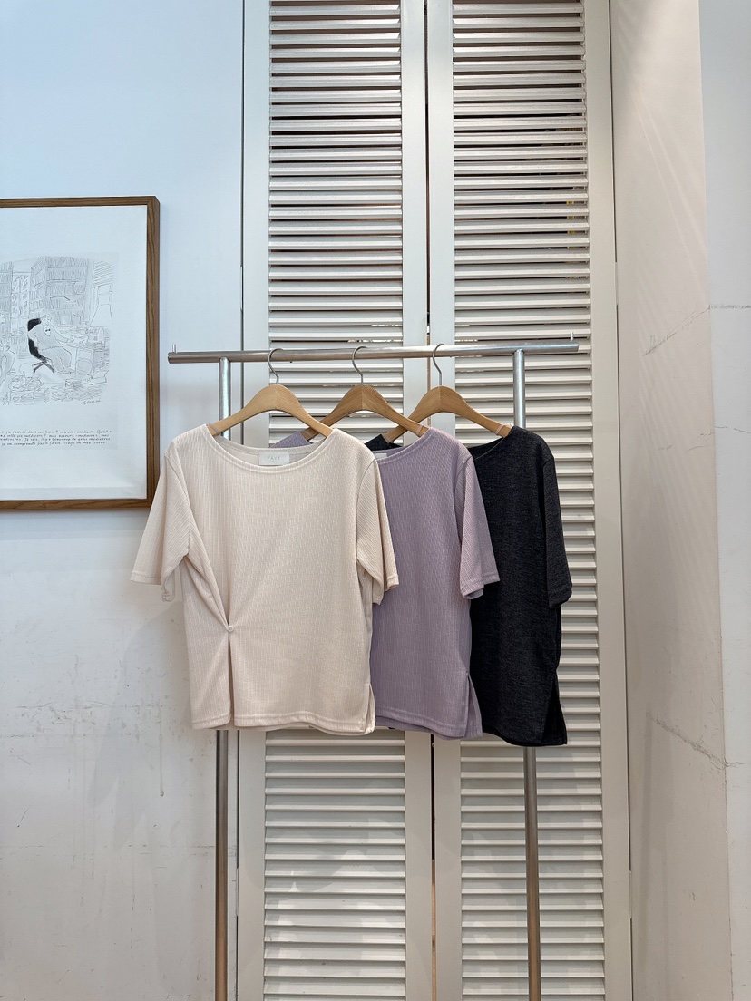 FAVE-L韓國直郵女士新款人氣職業時尚26春夏休閑推薦T恤FAVE-LT恤