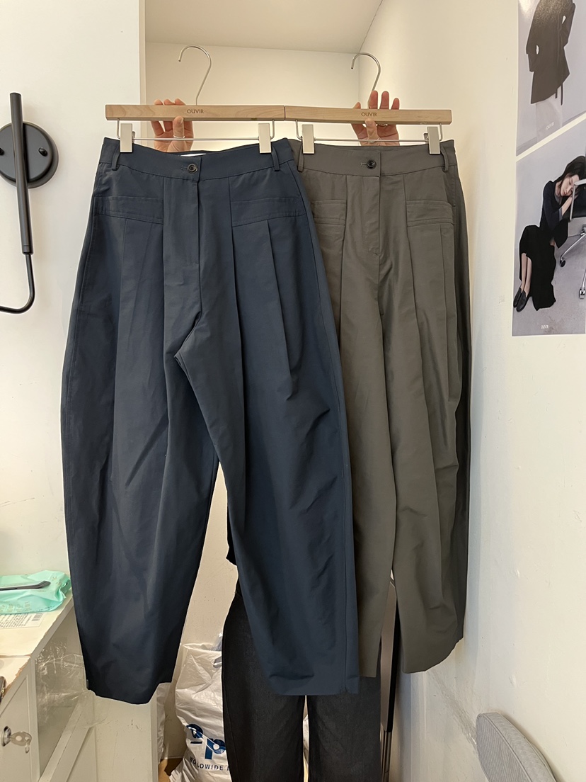 OUVIR韓國直郵實拍女裝新款人氣職業26春夏時尚休閑褲燈籠O.V.R/OUVIR休閑褲