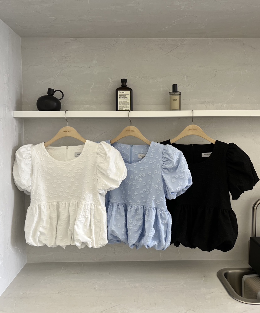 AMUSE SEOUL韓國直郵女裝新款職業推薦休閑時尚襯衫蕾絲衫AMUSE SEOUL襯衫/蕾絲衫