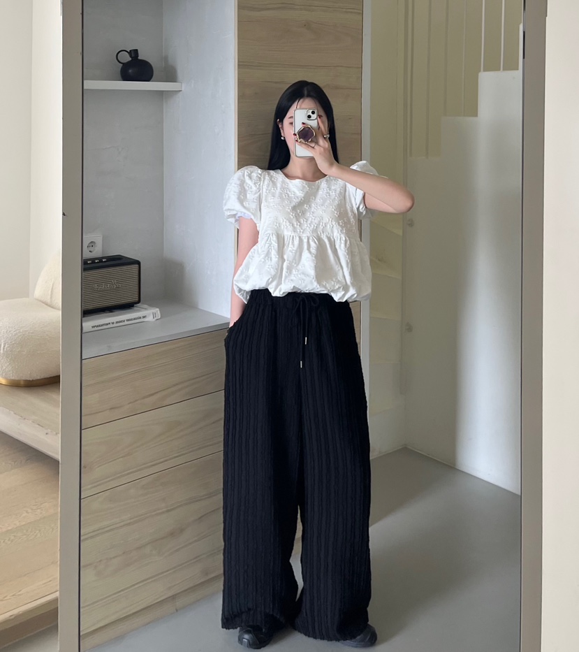 AMUSE SEOUL韓國直郵女裝新款職業推薦休閑時尚襯衫蕾絲衫AMUSE SEOUL襯衫/蕾絲衫