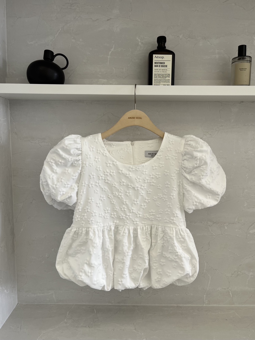 AMUSE SEOUL韓國直郵女裝新款職業推薦休閑時尚襯衫蕾絲衫AMUSE SEOUL襯衫/蕾絲衫圖色1