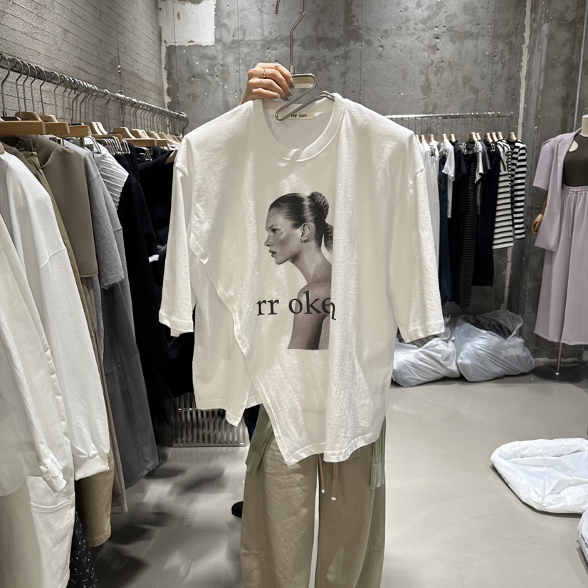 JUNI韓國直郵實拍女裝新品休閑推薦時尚熱賣26春夏人氣T恤my juniT恤圖色1