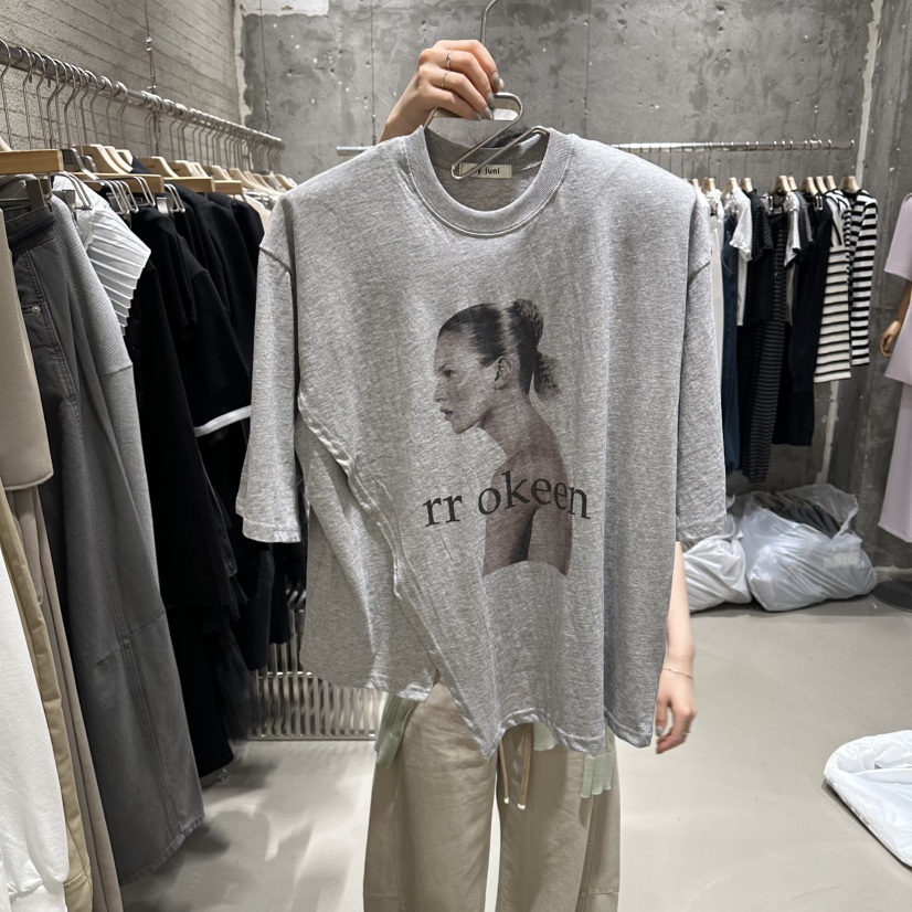 JUNI韓國直郵實拍女裝新品休閑推薦時尚熱賣26春夏人氣T恤my juniT恤圖色2