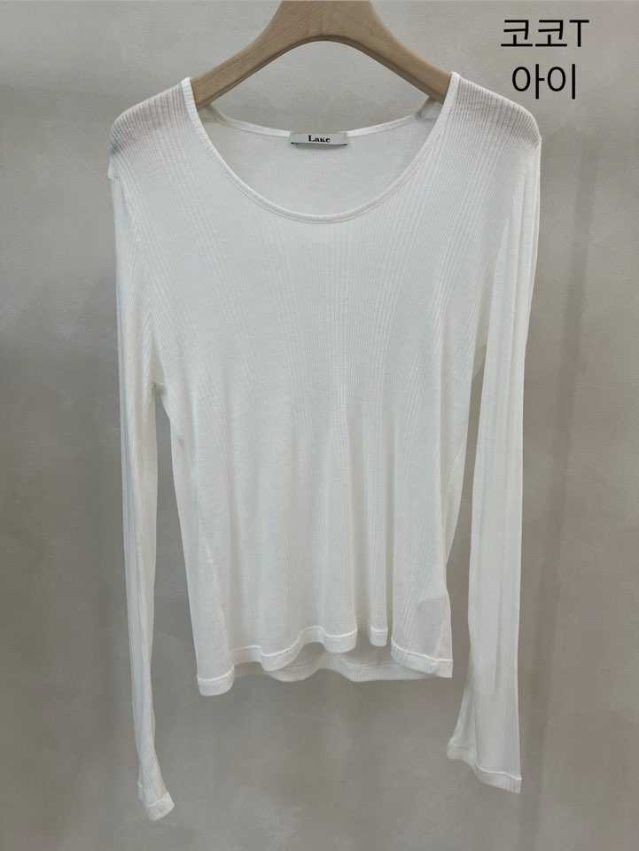 LAKE-A/KONI韓國代購女裝新品休閑職業熱賣人氣長袖T恤Lake Side/KONI長袖T恤圖色1