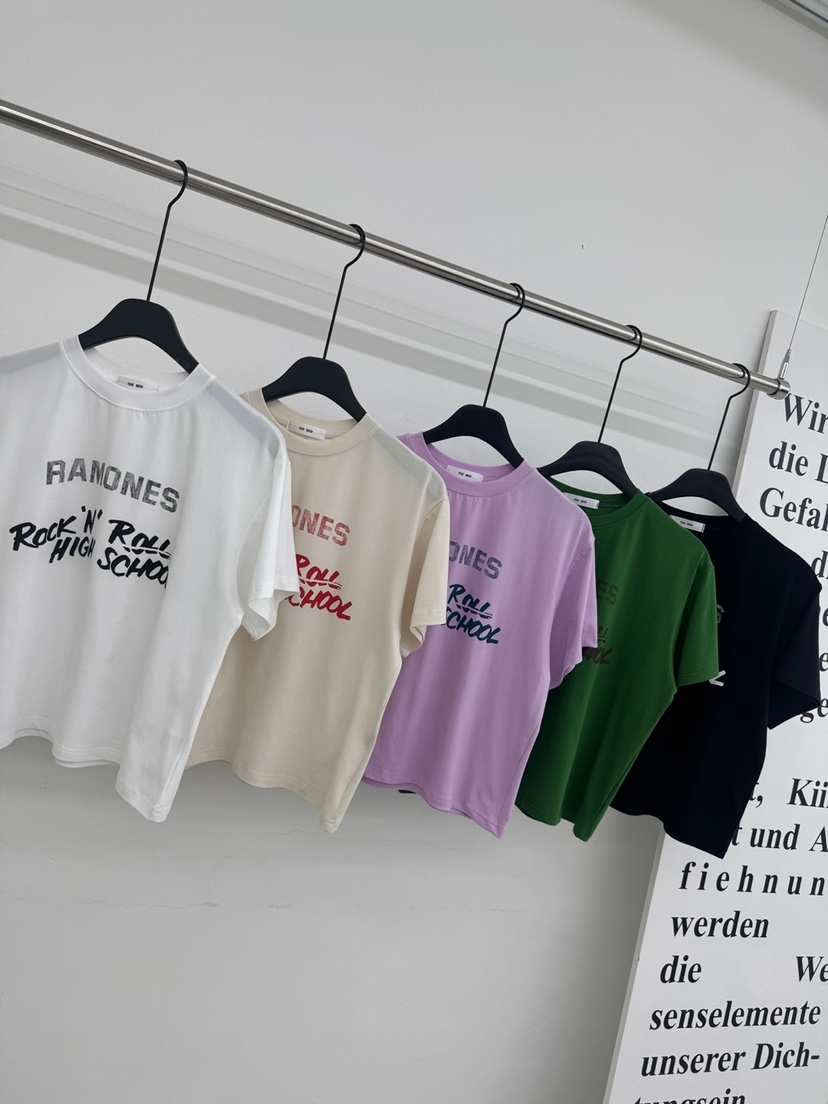 RED-A韓國直郵實拍女士新品人氣休閑職業26春夏推薦時尚T恤RED-AT恤