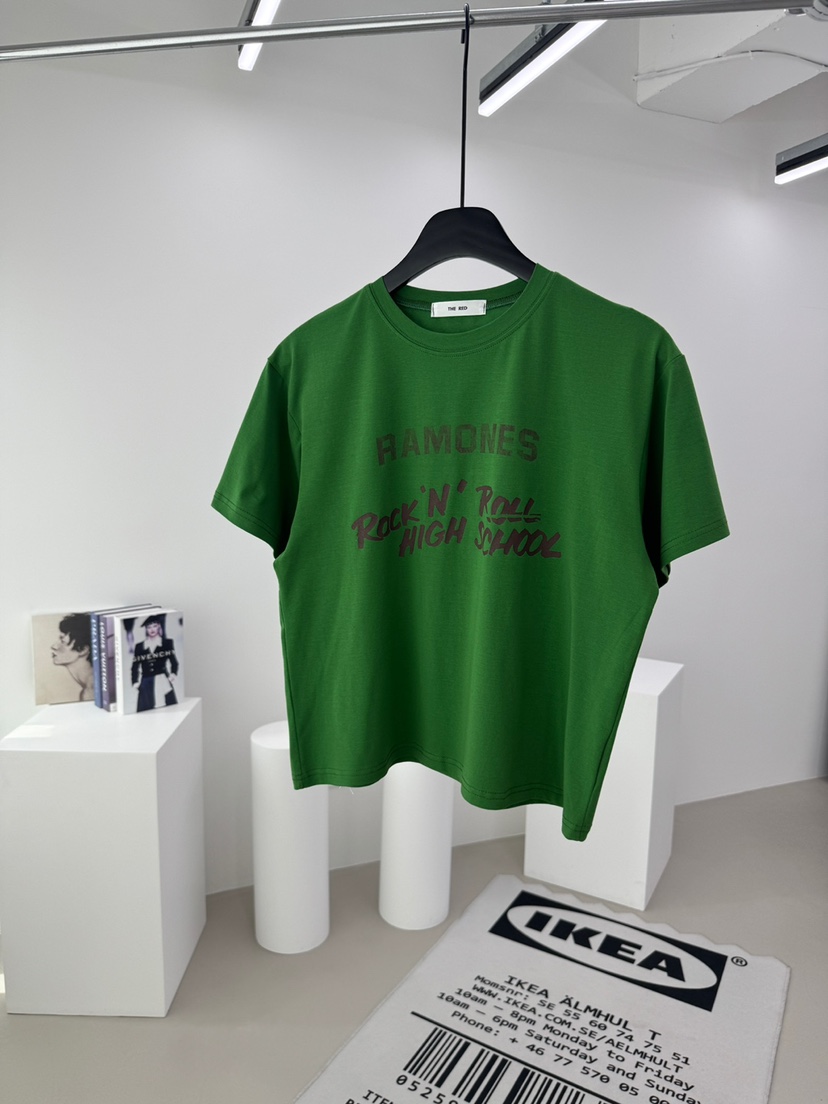 RED-A韓國直郵實拍女士新品人氣休閑職業26春夏推薦時尚T恤RED-AT恤圖色3