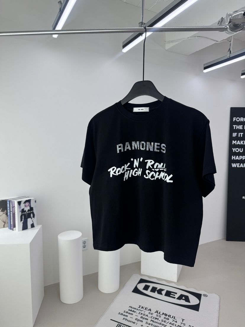 RED-A韓國直郵實拍女士新品人氣休閑職業26春夏推薦時尚T恤RED-AT恤圖色5