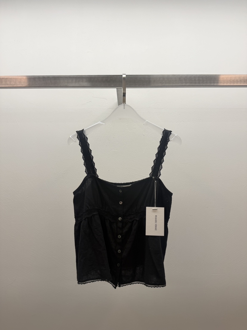 WEARABLE-L韓國代購女裝新品人氣休閑推薦職業吊帶背心蕾絲WEARABLE吊帶/背心圖色2