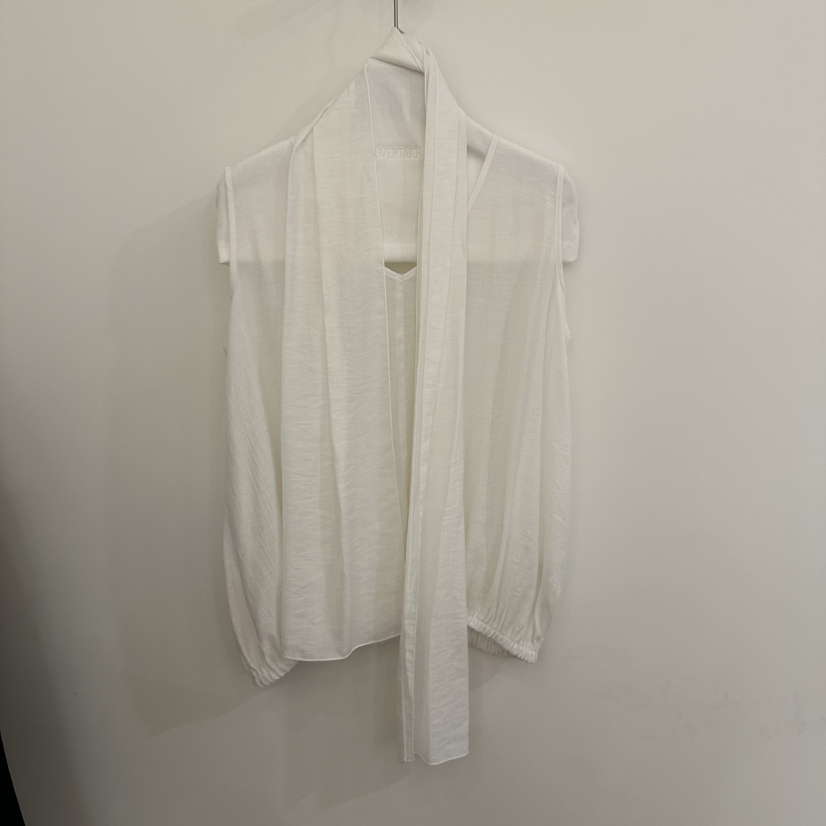 OVERTAKE韓國代購女士新品時尚26春夏熱賣吊帶背心含圍巾OVERTAKE吊帶/背心圖色1