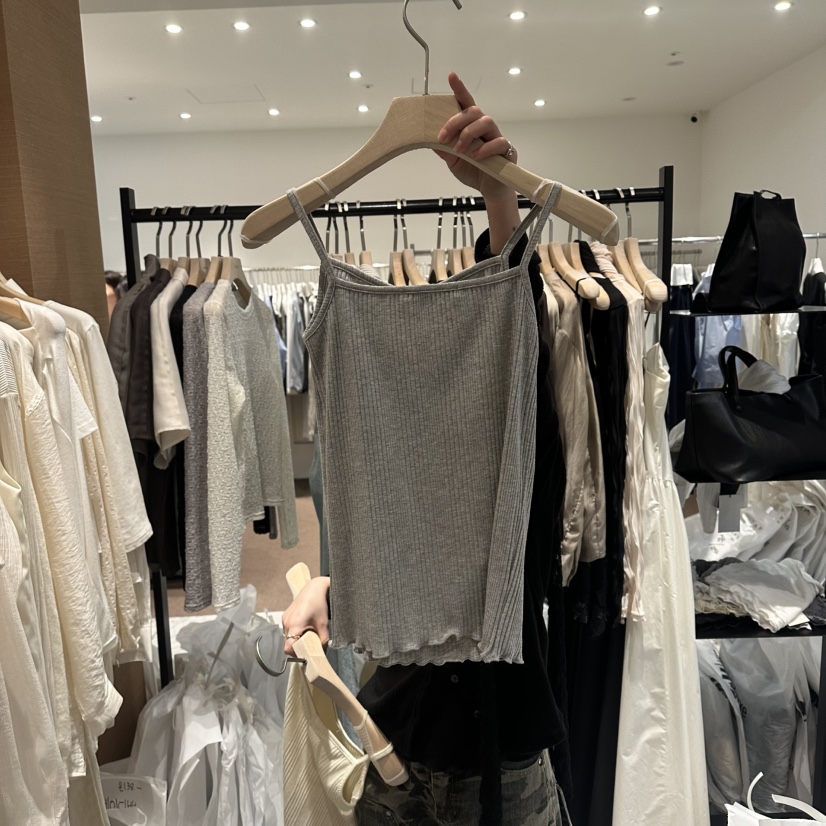 LE BUTTER韓國代購女士新款時尚職業熱賣26春夏吊帶背心LE BUTTER吊帶/背心