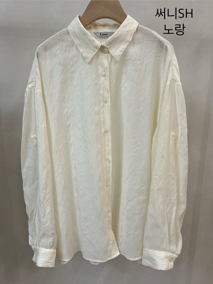 LAKE-A/KONI韓國直郵實拍女裝新品推薦職業26春夏襯衫蕾絲衫Lake Side/KONI襯衫/蕾絲衫圖色2