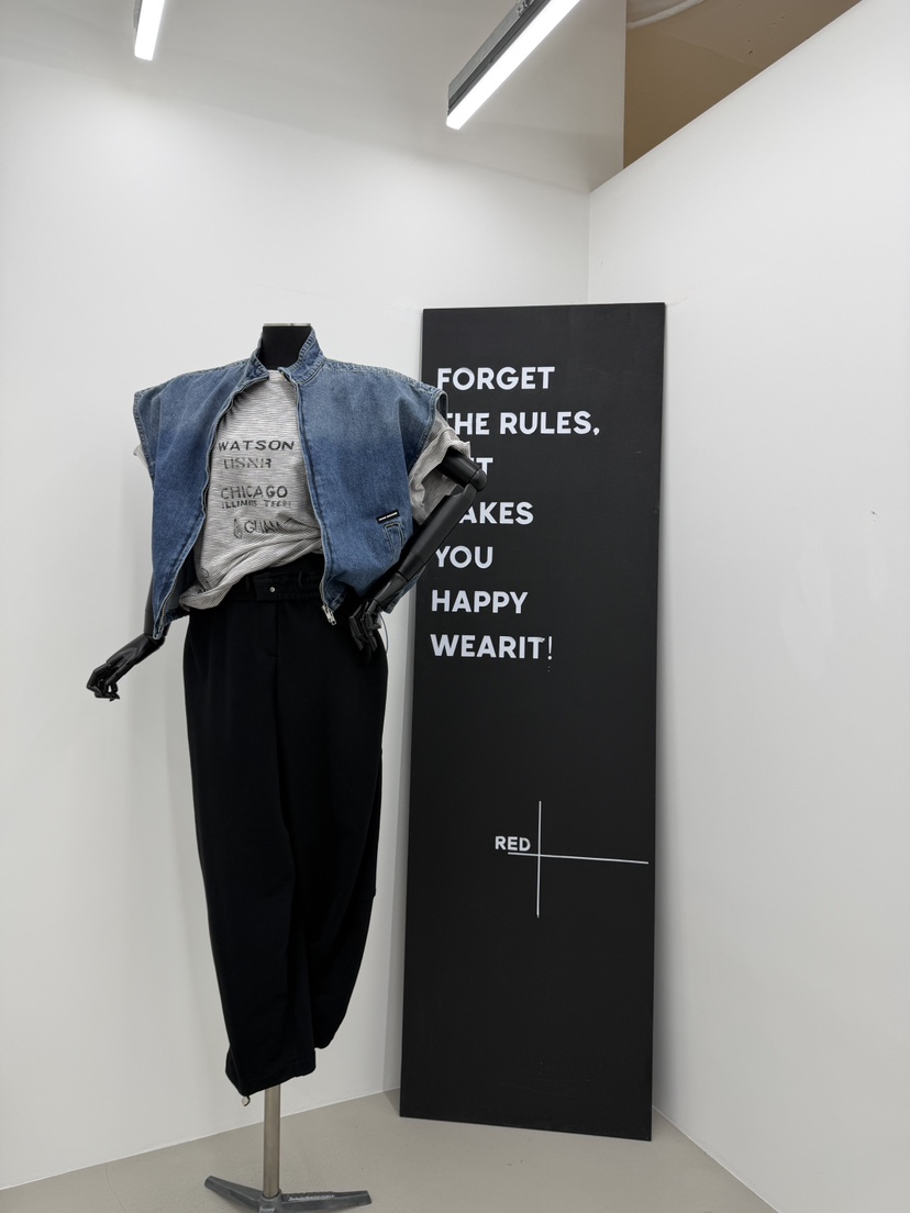 RED-A韓國直郵實拍女裝新品推薦人氣26春夏休閑時尚馬甲RED-A馬甲