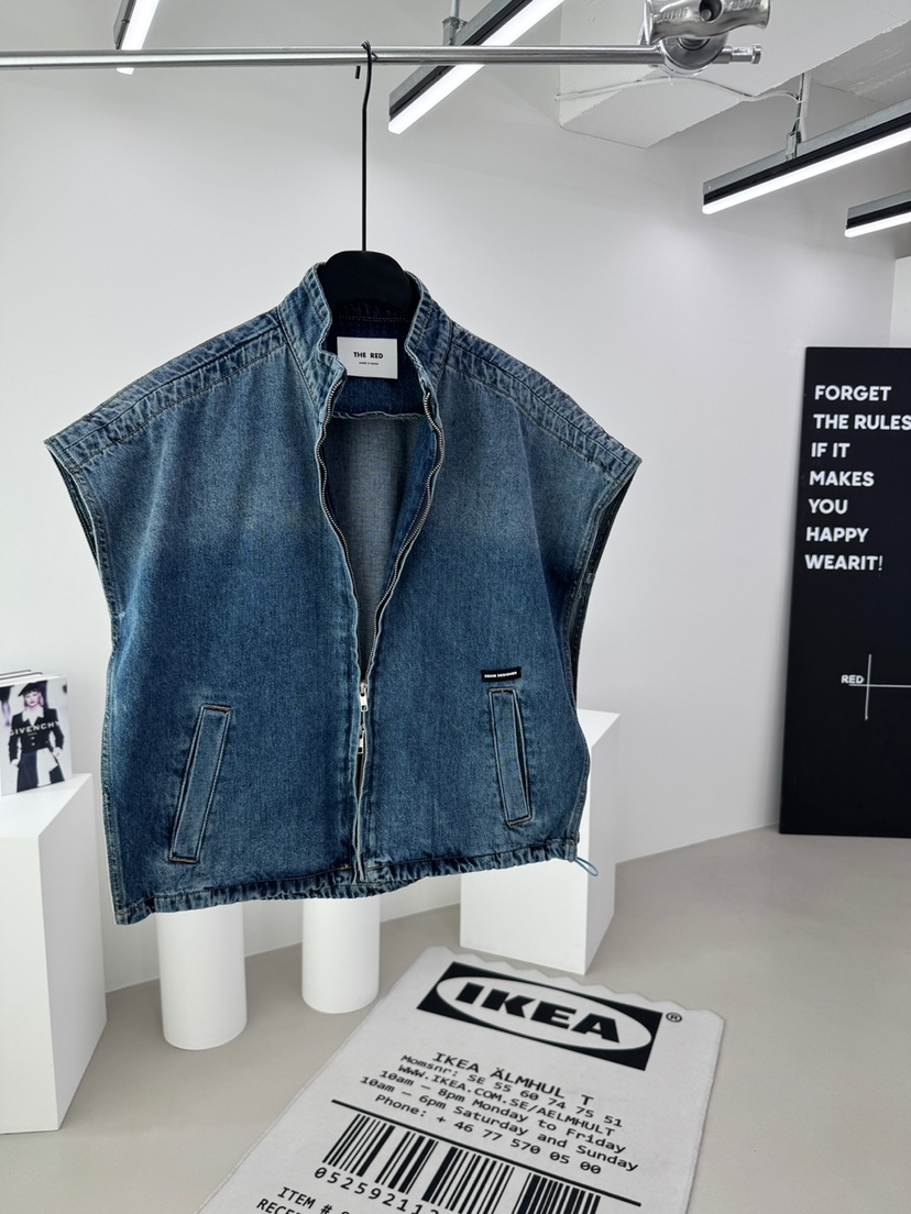 RED-A韓國直郵實拍女裝新品推薦人氣26春夏休閑時尚馬甲RED-A馬甲圖色1