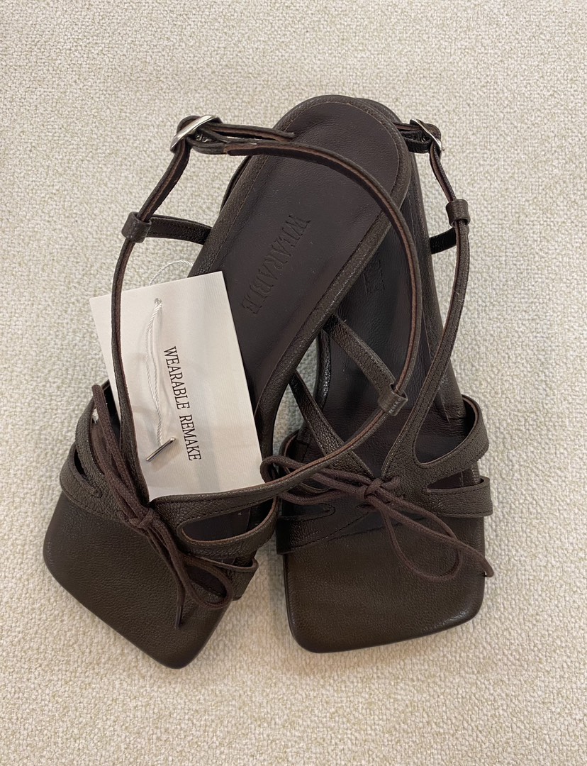 WEARABLE-L韓國東大門直郵女士新品26春夏職業熱賣涼鞋拖鞋WEARABLE涼鞋/拖鞋圖色2