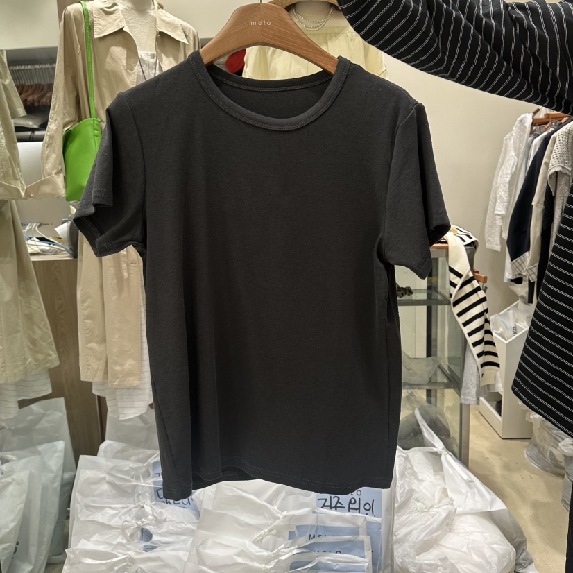MELO韓國代購女士新品熱賣推薦人氣休閑26春夏時尚職業T恤MELOT恤圖色6