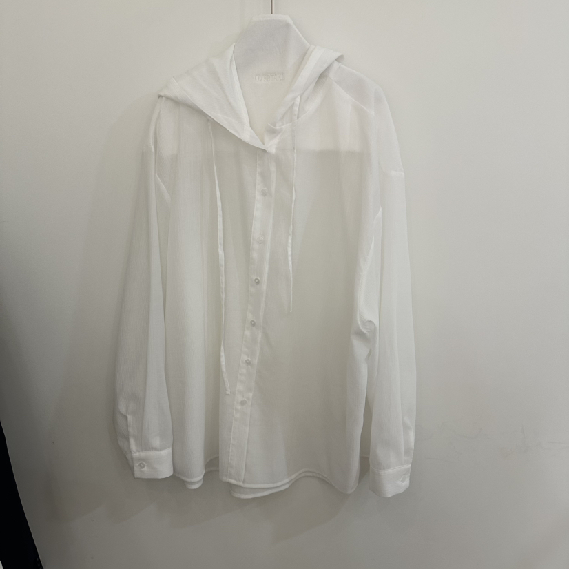 OVERTAKE韓國直郵實拍女裝新品熱賣休閑時尚26春夏襯衫蕾絲衫OVERTAKE襯衫/蕾絲衫圖色1