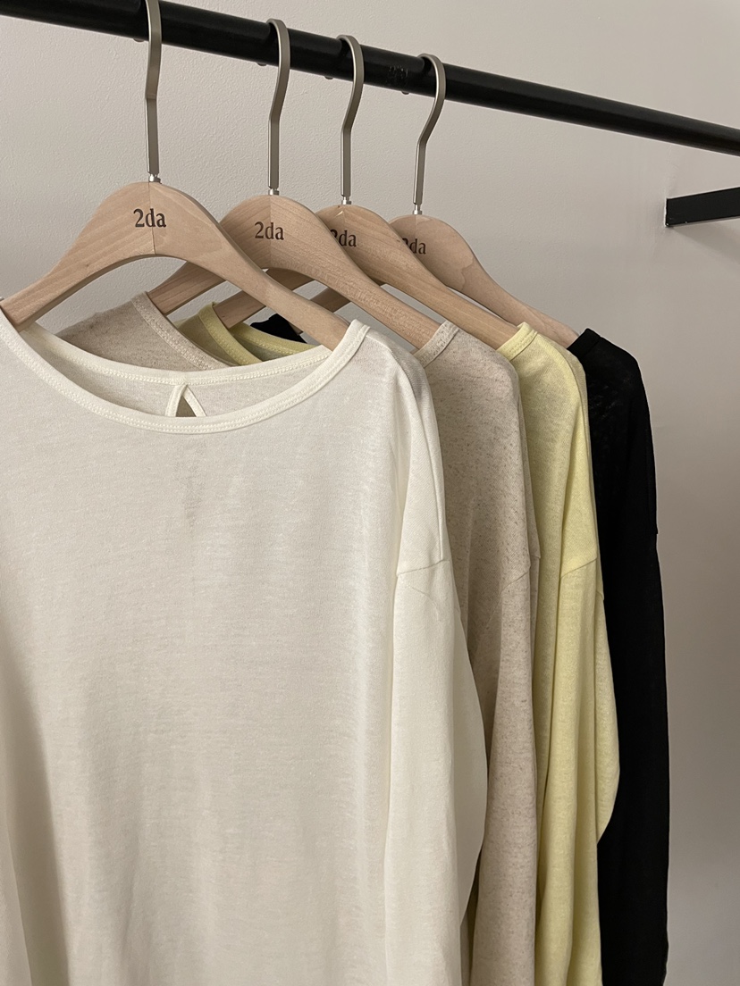 2DA/DARIMI-P韓國直郵女士新品熱賣推薦時尚職業長袖T恤2DA/DARIMI-P長袖T恤