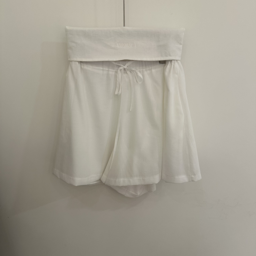 OVERTAKE韓國代購女裝新款時尚職業熱賣推薦26春夏人氣短褲OVERTAKE短褲圖色1