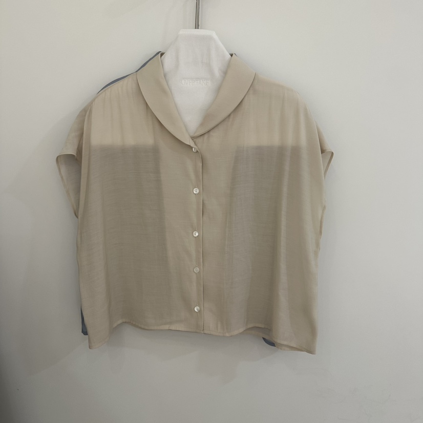 OVERTAKE韓國代購女裝新品推薦人氣職業時尚休閑襯衫蕾絲衫OVERTAKE襯衫/蕾絲衫圖色2